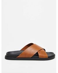 ASOS - Cross Over Strap Sandals - Lyst