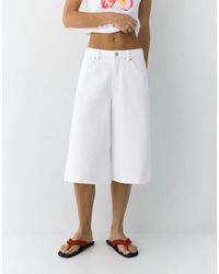 Pull&Bear - Low-rise Jorts - Lyst