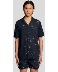 Lyle & Scott - Ss Woven Shirts Goldfish Resort Shirt - Lyst