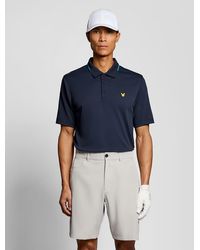 Lyle & Scott - Tipped Technical Polo Shirt - Lyst
