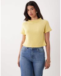 ASOS - – gestricktes t-shirt - Lyst