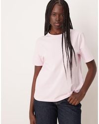 Vila - Oversized Boyfriend Fit T-shirt - Lyst