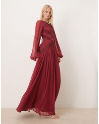 maxi dress cocktail party PRETTYGARDEN Women's Bodycon Maxi Dress Floral Sundress Sleeveless Spa