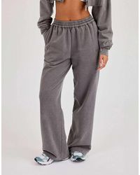 CERNUCCI - Washed Logo Wide Leg Jogger - Lyst