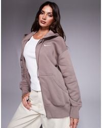 Nike - Phoenix - sweat à capuche oversize en molleton à fermeture éclair - Lyst