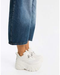 Bershka - Baskets à plateforme xl avec charms en - Lyst