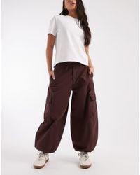 Miss Selfridge - baggy Balloon Cargo Trouser - Lyst