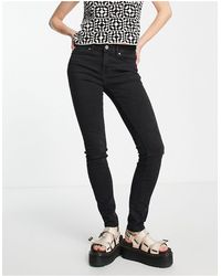 ONLY - Mid Rise Skinny Jean - Lyst