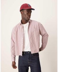 ASOS - Oversized Recht Geruit Overhemd - Lyst