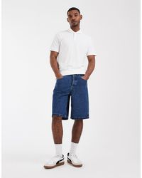 ASOS - Circular Design Collection Denim Jorts - Lyst
