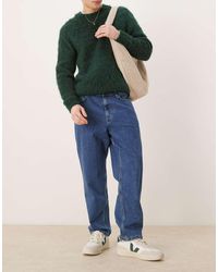 Mango - Relaxed Fit Straight Leg Jeans - Lyst