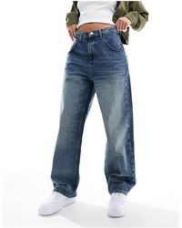 ONLY - – kayla – schmal zulaufende baggy-jeans - Lyst
