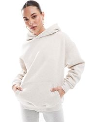 Cotton On - Cotton on - sweat à capuche classique en polaire - beige - Lyst