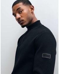 Barbour - Curve Half Zip Sweatshirt - Lyst