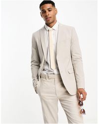 French Connection - Linen Formal Suit Jacket - Lyst