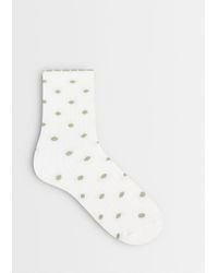 ASOS - Polka Dot Socks - Lyst
