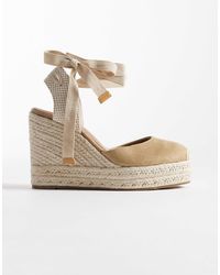 ASOS - Wide Fit Tyra Closed Toe Wedges - Lyst