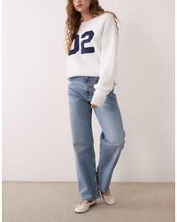 ARKET - Relaxed Boyfriend Jeans With Small Split - Lyst