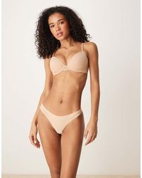 Boux Avenue - Ultra Light Microfibre Plunge T-Shirt Bra - Lyst
