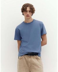 Pull&Bear - T-Shirt Basic Slim - Lyst