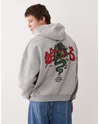 ASOS - – kastiger kapuzenpullover - Lyst