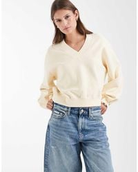 Levi's - Vintage Slouchy V-neck Sweatshirt - Lyst
