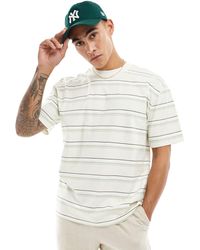 Hollister - Camiseta color crudo a rayas - Lyst