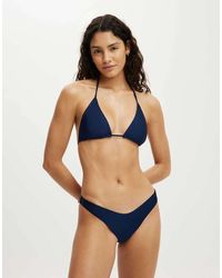Cotton On - Soft Dip High Side Brazilian Bikini Bottom - Lyst