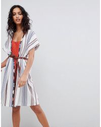 San Marcos Beach Kimono Multicolor