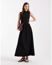 ASOS - Hybrid Dropped Waist Maxi Dress - Lyst