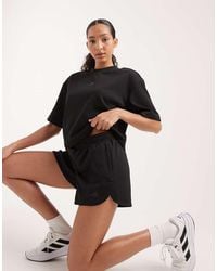 adidas Originals - Adidas Training Pacer Waffle Shorts With Side Zip Pockets - Lyst