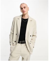 Weekday - Leo Co-ord Double Breasted Blazer - Lyst