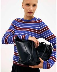 NA-KD - Ribbed Knitted Round Neck Top - Lyst