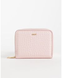 Mango - Croc Effect Small Wallet - Lyst