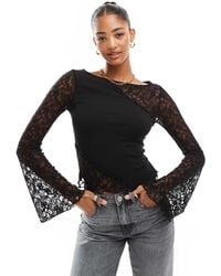 ASOS - Top Nero - Lyst