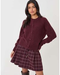 Threadbare - Relaxed Fit Knitted Cardigan - Lyst