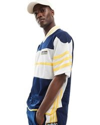 adidas Originals - Adidas - adicolor adibreak - maillot en maille sportive - Lyst