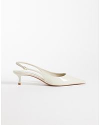Mango - Heeled Sligback Court Shoe - Lyst