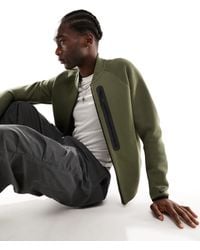 Nike - Tech Fleece Winter Jacket Khaki - Lyst