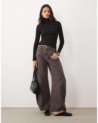 Brave Soul - Long Sleeve Ribbed Roll Neck Top - Lyst