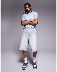 HUGO - Hugo Aman baggy Fit Shorts - Lyst