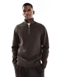 Jack & Jones - Premium Knitted Quarter Zip Jumper - Lyst