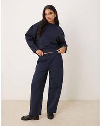 ASOS - Premium 500Gsm Seamed Barrel Leg Jogger - Lyst