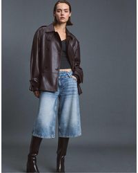 Stradivarius - Stiefel mit blockabsatz - Lyst