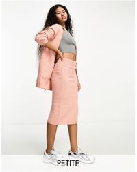 Y.A.S Petite - Knitted Midi Skirt Co-ord - Lyst