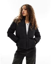 French Connection - Hooded Padded Jacket - Lyst