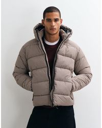 Threadbare - Showerproof Hooded Puffer Coat - Lyst