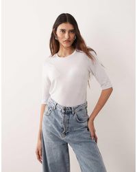 ARRANGE - Slim Fit Half Sleeve Tee - Lyst