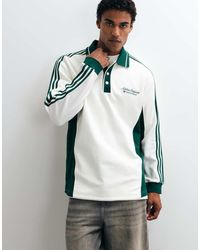 adidas Originals - Sport Club Long Sleeve Polo - Lyst
