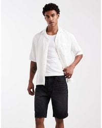 New Look - Bermuda Denim Shorts - Lyst
